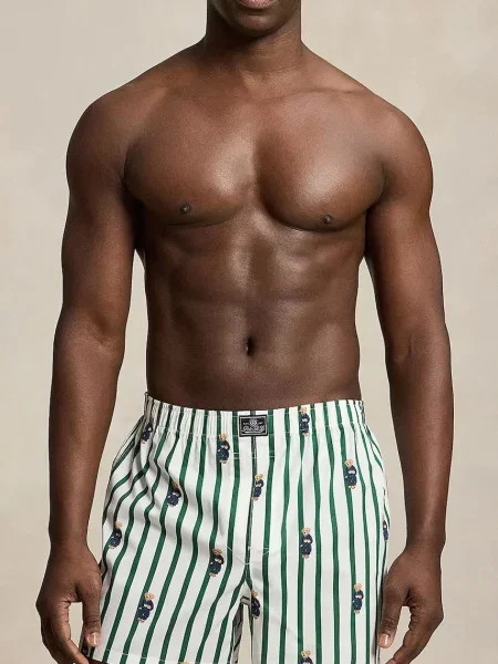 Polo Ralph Lauren Boxerky námornícka / hnedá / tmavozelená / biela modrá