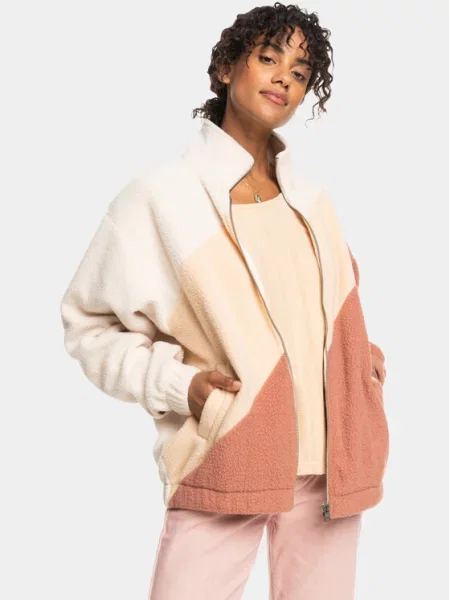 Jopa iz flisa Roxy iz flisa bež