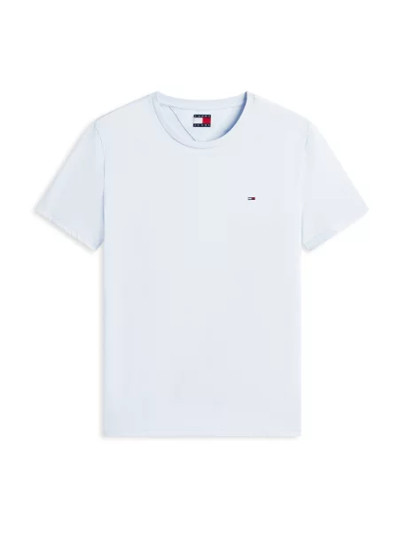 Tommy Jeans Tricou celest albastru