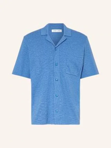 Samsøe Samsøe Úpletová Košile Salarry modrá