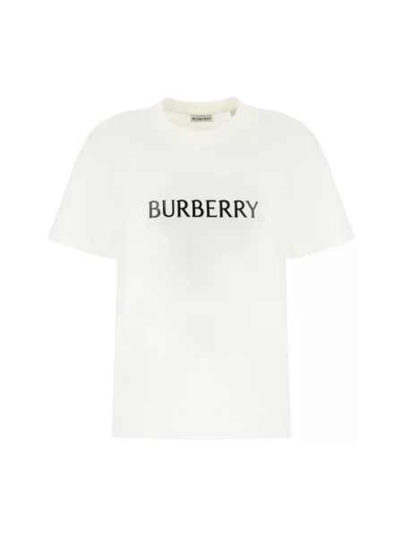 Koszulka Burberry biała