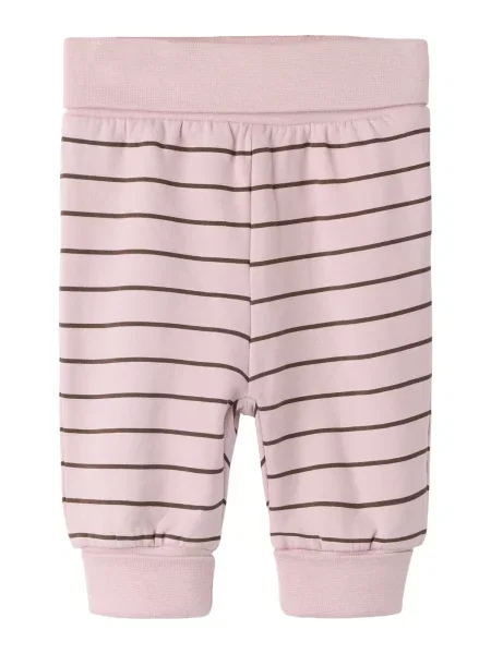 NAME IT Pantaloni NBFLLISA / mov prună maro