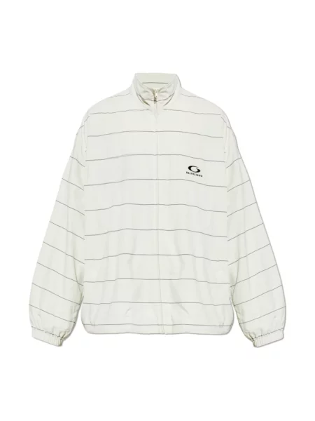 Kurtka Balenciaga ze stójką beżowa