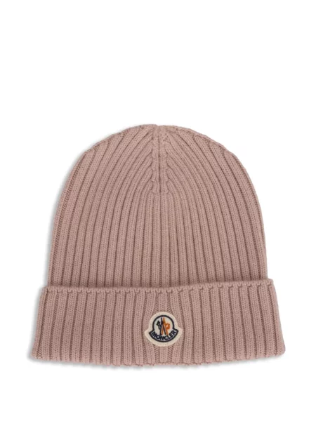 Czapka dziecięca Moncler Enfant różowa