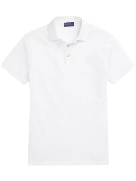Polo Ralph Lauren Purple Label cu broderie alb