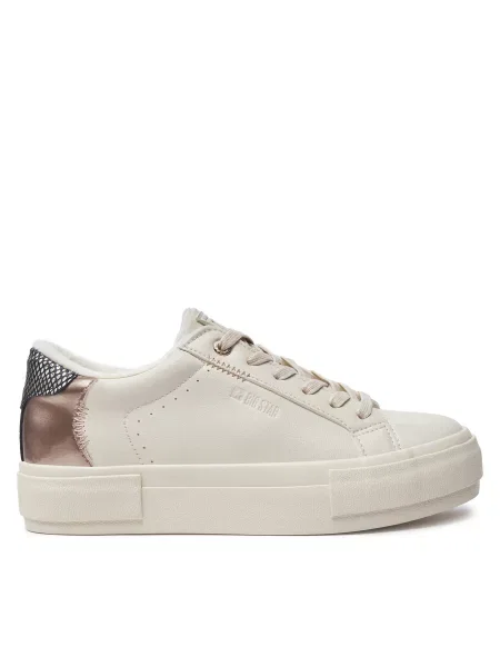 Tenisice Big Star Shoes s platformom bež