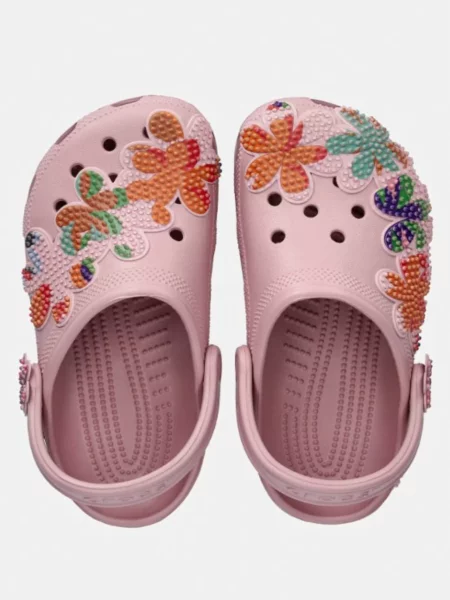 Сабо Crocs розовые
