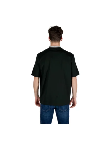 Armani Exchange t-shirt gładki zielony