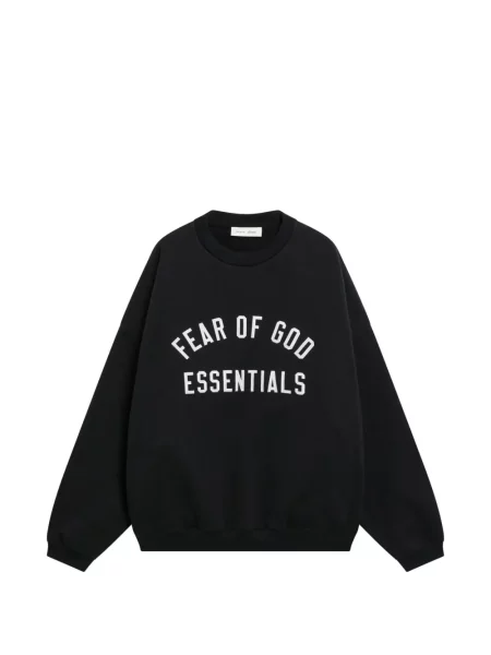 Hanorac Fear Of God Essentials cu imagine negru