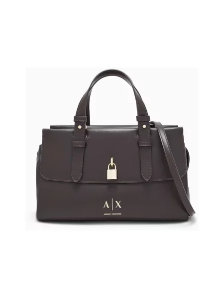 Torebka Armani Exchange brązowa