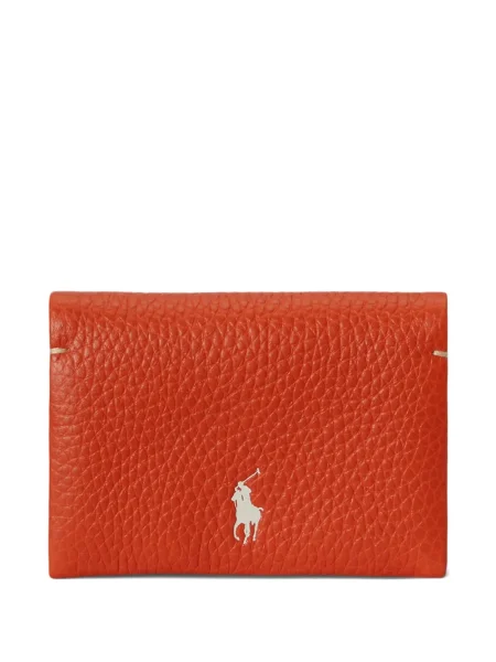 Ριγέ δερμάτινος κάλτσες Polo Ralph Lauren με κορδόνι μαύρο