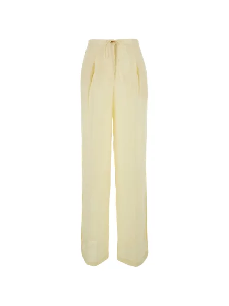 Pantaloni Semicouture de in galben