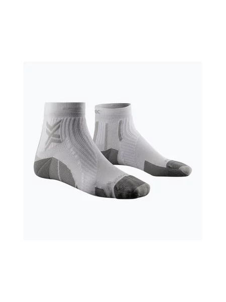 Шкарпетки X-Socks Run Perform Ankle бігові шкарпетки арктичні білі/перламутрово-сірі білі