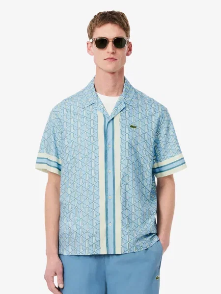 Сорочка Lacoste блакитна