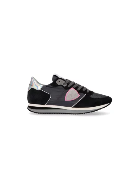 Buty do biegania Philippe Model zamszowe do biegania czarne