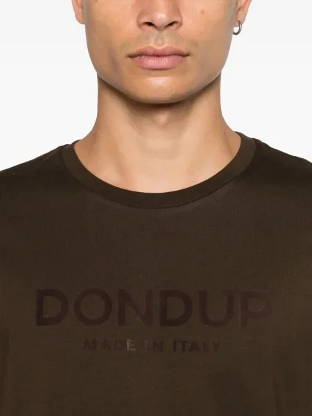 Tricou Dondup cu imagine maro