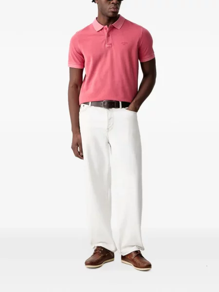 Tricou polo Joop! cu autograf roz
