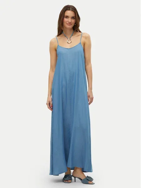 Vero Moda Sukienka letnia Harper niebieski