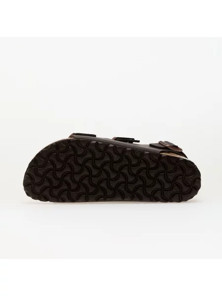 Tenisky Birkenstock Milano Birko-Flor Dark Brown EUR 40 hnědé
