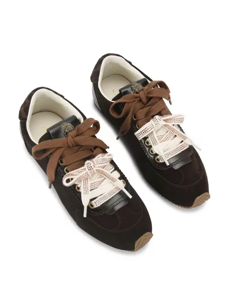 Kurt Geiger Sneakers Islington | piele întoarsă negru