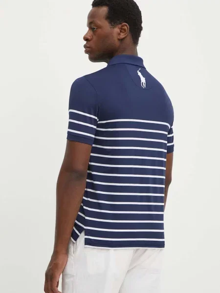 Polo tričko Polo Ralph Lauren tmavomodrá