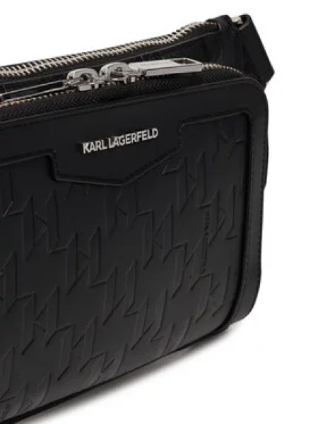 Karl Lagerfeld Ledvinka Loom' černá