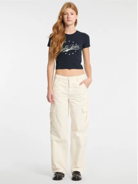 Tričko Guess Jeans modré