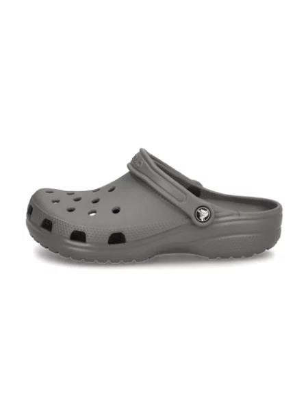 Klasické pantofle Crocs šedé