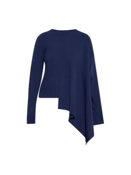 Sweter Alexander Mcqueen niebieski