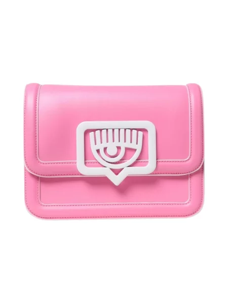 Torebka crossbody Chiara Ferragni z logo różowa