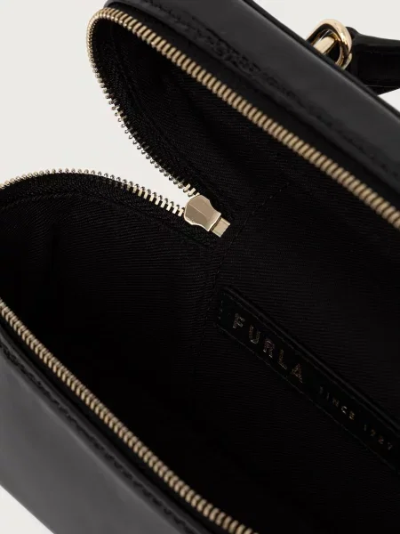 Кожаная сумка через плечо Furla