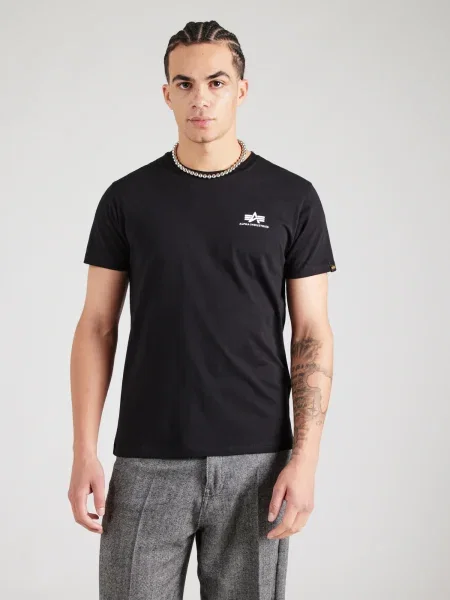 Alpha Industries Set 2 tricouri negru
