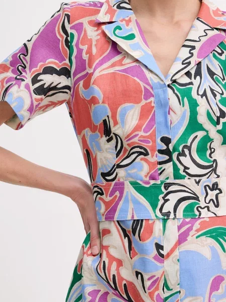 Льняное платье Marella