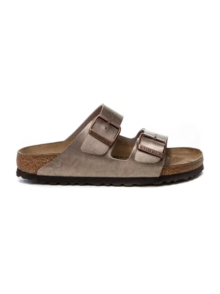 Klapki Birkenstock beżowe