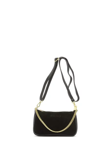 RYŁKO Geantă de umăr auriu negru