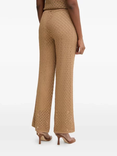 Pantaloni Twinset tricotate