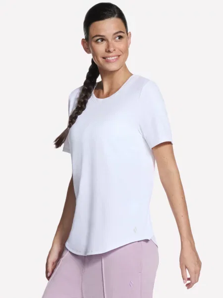 Футболка Skechers из спандекса белая