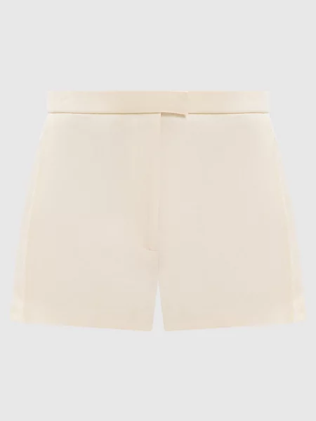 Шорти з льону Blane Khaite жовті