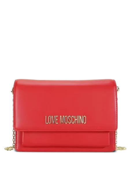 Colier Love Moschino cu autograf roșu