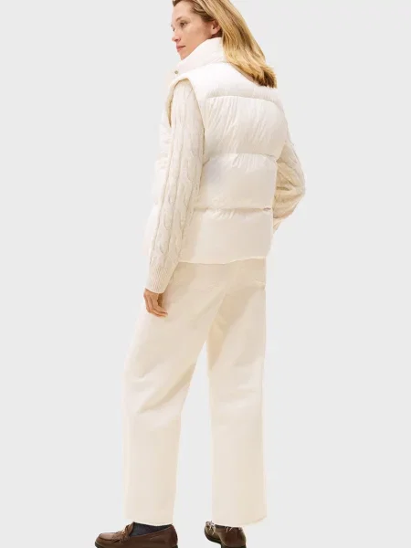 Пуховый жилет Tommy Hilfiger белый