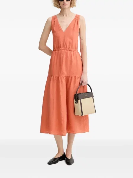 Rochie midi Marc O'polo portocaliu