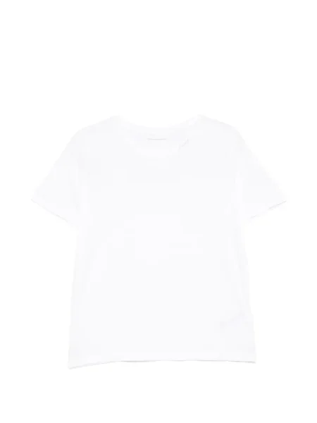 Tricou Dondup cu broderie alb