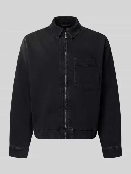 Kurtka jeansowa o kroju regular fit z mieszanki bawełny model LUNEY BO REF' Boss Orange