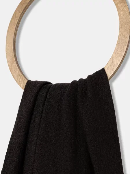 Шарф з шерстю Answear.LAB однотонна коричневий