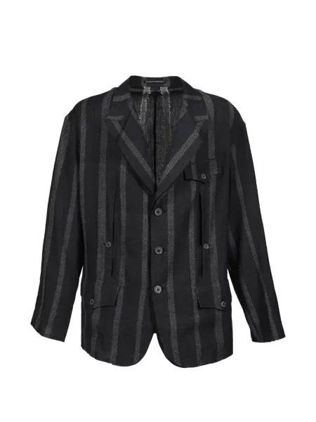 Sacou Yohji Yamamoto cu dungi negru