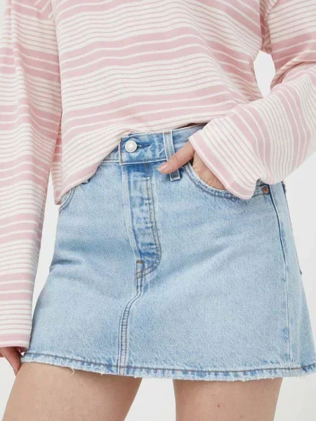 Fustă Levi's® Icon Skirt Blue 27 albastru