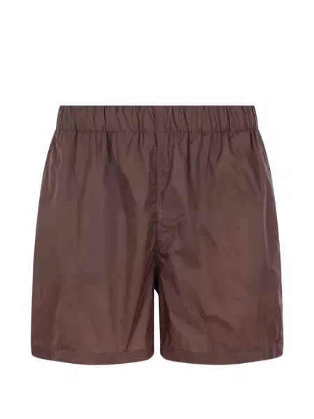 Slip de baie Hevo cu cordon maro