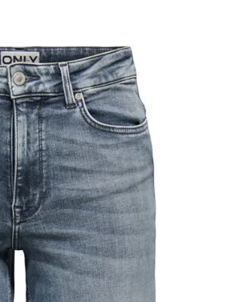 ONLY Džínsy Madison Wide Leg modrá