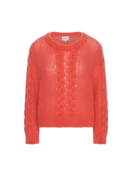 Sweter American Dreams wełniany czerwony