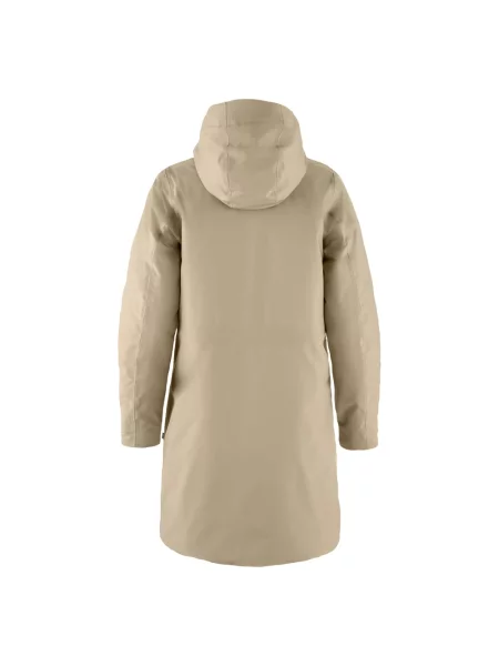 Parka Fjällräven beżowa